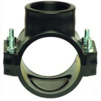 Хомут для врізання без кільця ПЕ 25x3/4" Unidelta