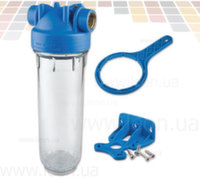 Фільтр колба Atlas Filtri DP MONO TS OT 1/2" KIT (прозора колба) 5"