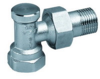 Відсікач радіаторний ECA кутовий 1/2"