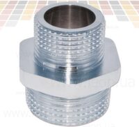 Ніпель редукційний хромований Pattaroni 1/4"x1/8"