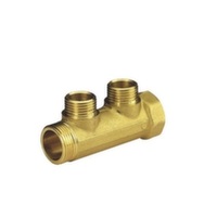 Колектор латунний Bianchi 1"х2х1/2" НР, l = 36 мм