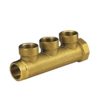 Колектор для теплої підлоги Bianchi 3/4" х3х1/2" ВР, l = 36 мм