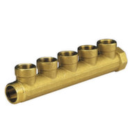 Колектор для теплої підлоги Bianchi 3/4" х5х1/2" ВР, l = 36 мм