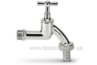 Кран вентильний поливальний Bonomi РЗ 1/2" хромований