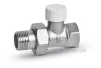 Кран відсікаючий Bonomi прямий 1/2"