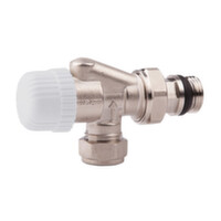 Кран-термостат осьовий Icma 1/2" M28x1,5 №766 (з фітингом для трубки d15 мм)