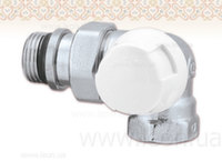Трьохосьовий кран-термостат радіаторний Caleffi 1/2" правий