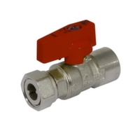 Кран прямий Bianchi 1/2"x1/2" ВВ з накидною гайкою