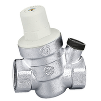 Редуктор тиску Caleffi 1/2" з отвором під манометр.