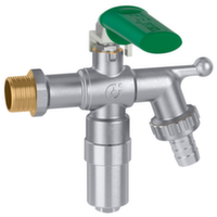 Кран садовий Caleffi ICECAL 1/2" x 3/4" із запобіжним пристроєм захисту від замерзання.