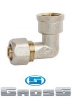 Коліно з внутрішнім різьбленням Gross d16(2,0) x 1/2"