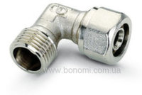 Коліно з зовнішньою різьбою Bonomi 16(2,0)x1/2"