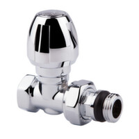 Кран радіаторний хромований Icma 1/2" прямий верхній