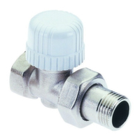 Кран радіаторний термостатичний ICMA прямий 1/2" 28х1,5