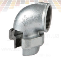 Американка оцинкована кутова Berg Montana 1/2" ВВ (під прокладку)