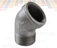 Кут оцинкований Atusa 1/2" ВН 45°