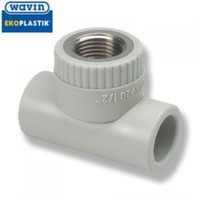 Ekoplastik Трійник з внутрішньою різьбою 25х3/4"х25