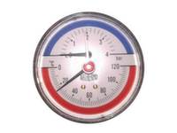 Термоманометр Фронтальний Arthermo d80 1/2" 0-120 ° С 4 бар