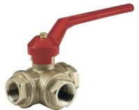 Кран триходовий T-подібний Bianchi 3/4"