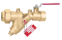 Кульовий кран Caleffi з фільтром 1/2"