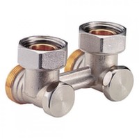 Вузол нижнього підключення Danfoss 3/4"х3/4" кутовий