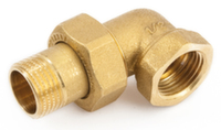 Американка кутова General Fittings 1" ВН без прокладки