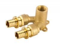 Коліно настінне подвійне з внутрішньою різьбою General Fittings 16(2,2)x1/2"
