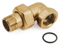 Американка кутова General Fittings 1 1/2" ВН з прокладкою o-ring