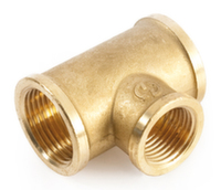 Трійник редукційний General Fittings 3/4" х 1/2" х 3/4" ВВВ