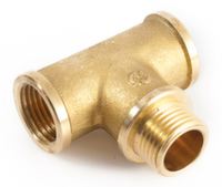 Трійник General Fittings 1/2" х 1/2" х 1/2" ВНВ
