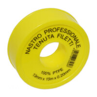 Стрічка тефлонова Go-Plast PTFE (1/2") 19 ммx  15 м x 0,2 мм (професійна)