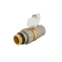 Кран-американка Fado New прямий 1/2" PN40 білий метелик