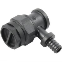 Відвід фіксований KAN-Therm з PPSU Push (гніздо для крана) з короткою полімерною заглушкою 18x2,5 G1/2"