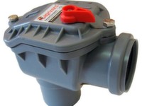 Зворотний клапан каналізаційний кутовий Capricorn ABS d50