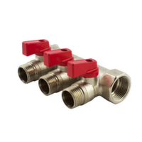Колектор Fado з кульовими кранами 3/4"х1/2"/2