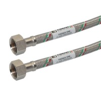 Гнучкий шланг для води Parigi Parinox DN8 1/2"x1/2" ВВ 20 см PN10