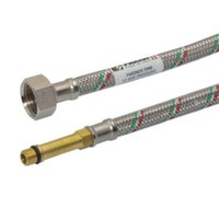 Гнучкий шланг для води Parigi Parinox DN8 M10x1/2" 30 см PN10 довга голка
