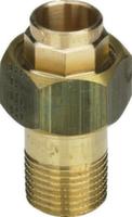 94341g Американка пряма бронзова Viega 15x3/8" з зовнішньою різьбою