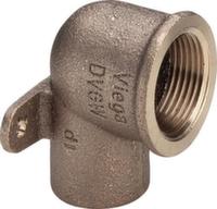 94472g Коліно настінне Viega 12x1/2" РВ бронзове