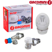 Комплект термостатичний Giacomini 1/2" осьовий