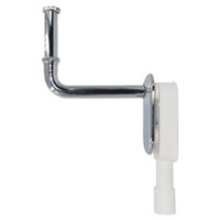 Сифон для умивальника внутрішній хром Sanit 1 1/4" 50/40