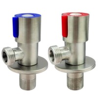 Комплект кранів для підключення змішувача Fado New 1/2"x1/2" нержавіюча сталь