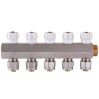 Колектор з вентильними кранами APE 3/4"x5x16