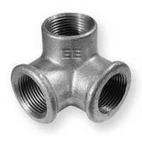 Трійник оцинкований кутовий Berg Montana 1/2"